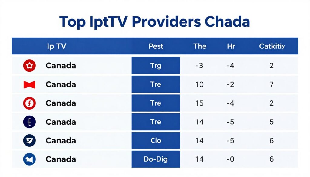 best iptv service comparison in canada