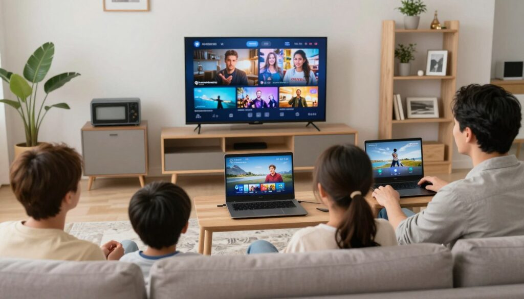 maple iptv family viewing experience
