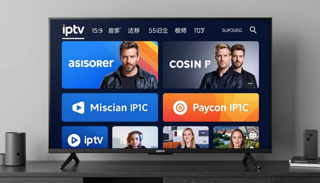 optimized iptv streaming quality display